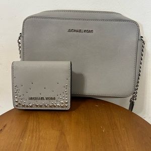 Michael Kors purse and wallet